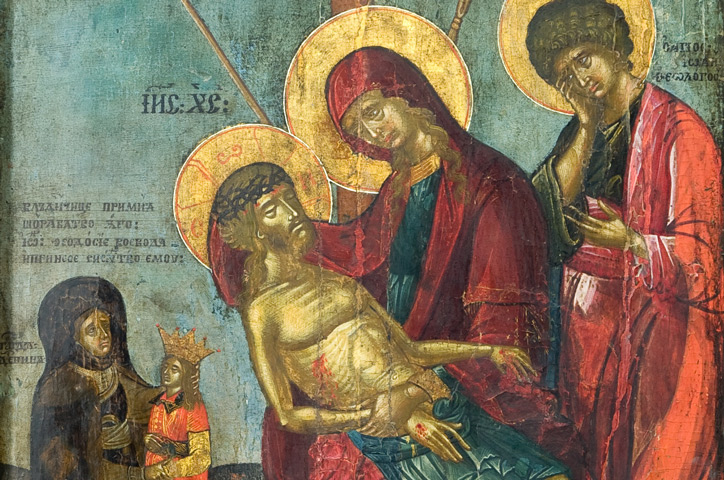 Icon - The Descent from the Cross