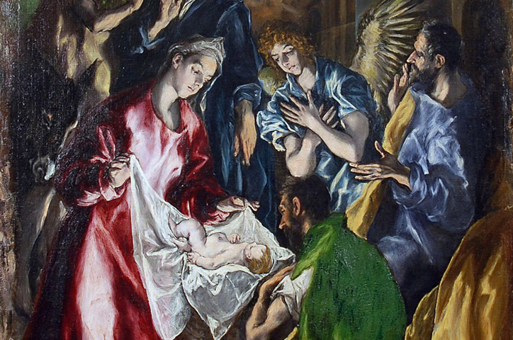 El Greco - Adoraţia păstorilor