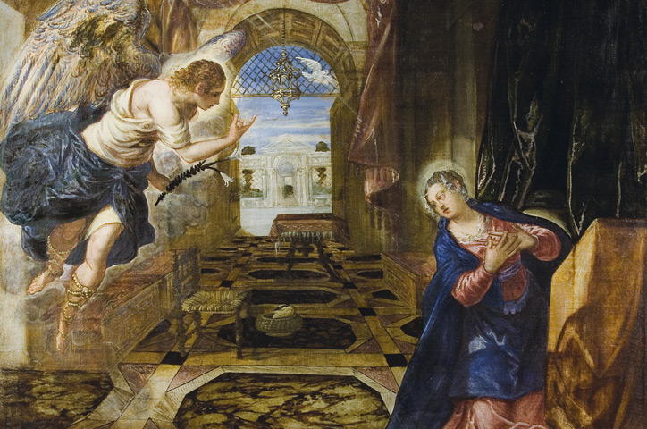 Tintoretto - Buna Vestire